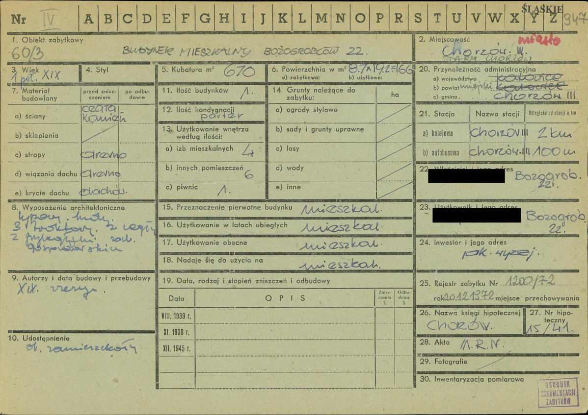 KZ - Karta zielona, skan nr 1