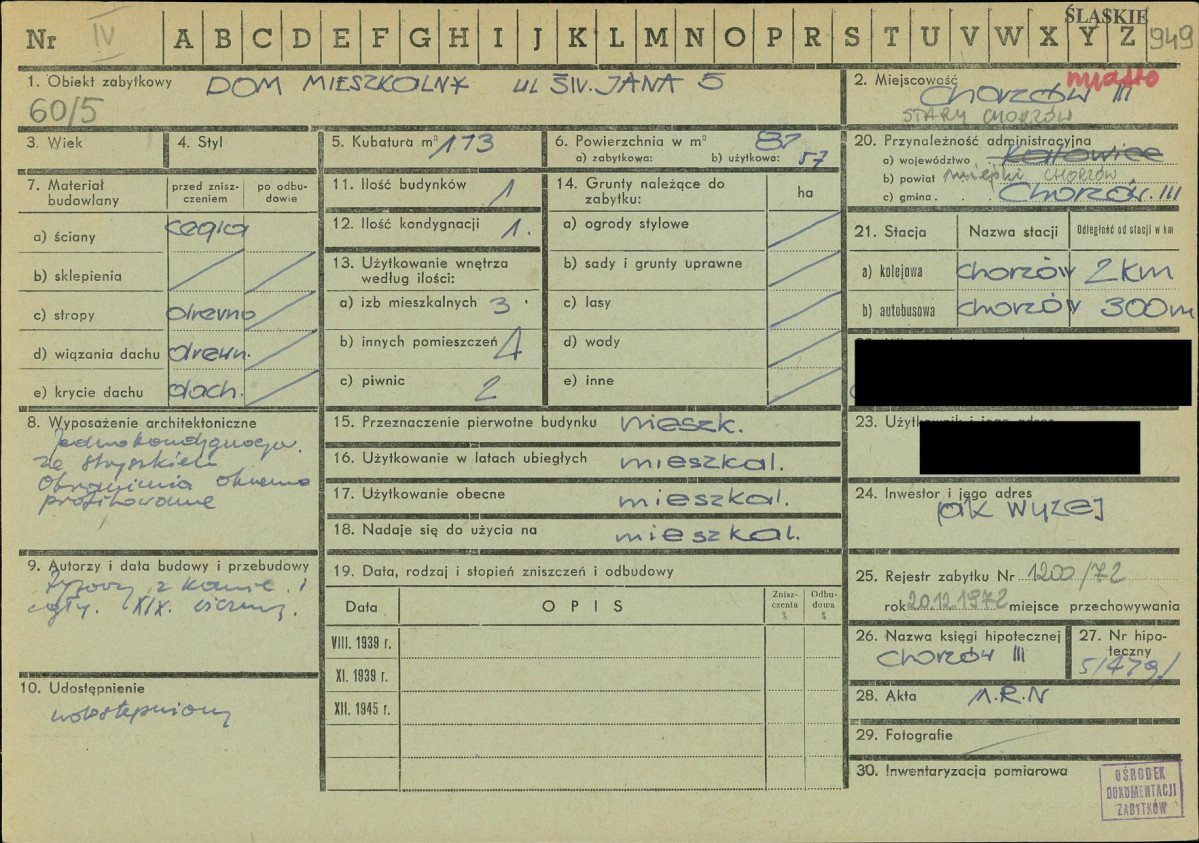 KZ - Karta zielona, skan nr 1