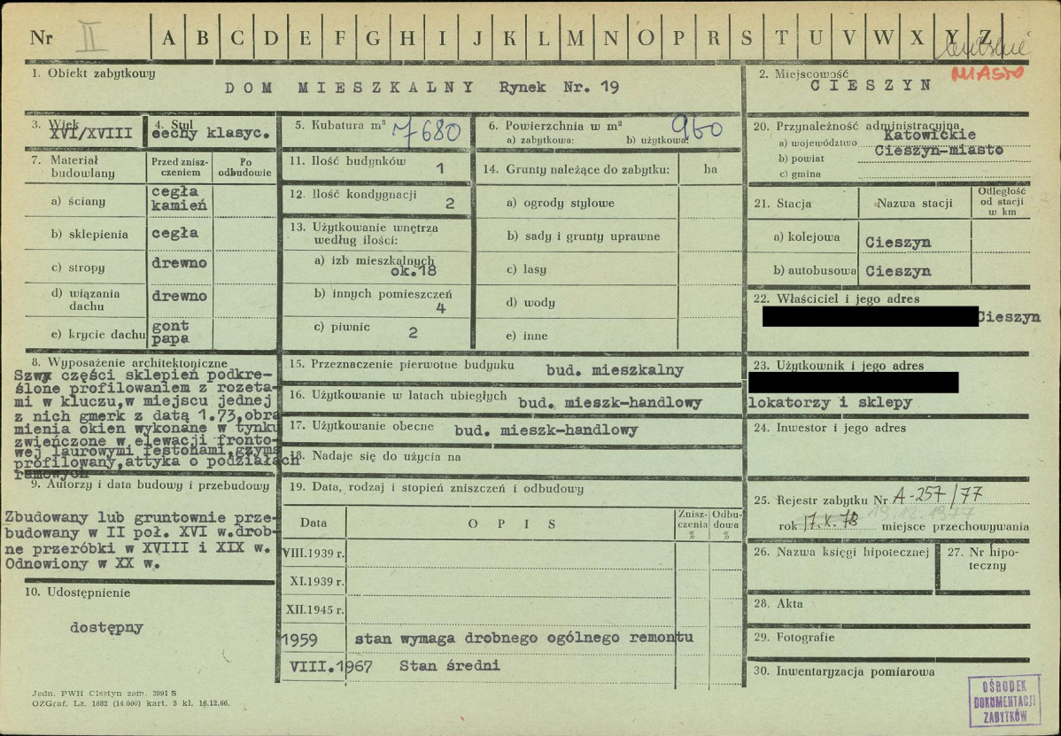 KZ - Karta zielona, skan nr 1