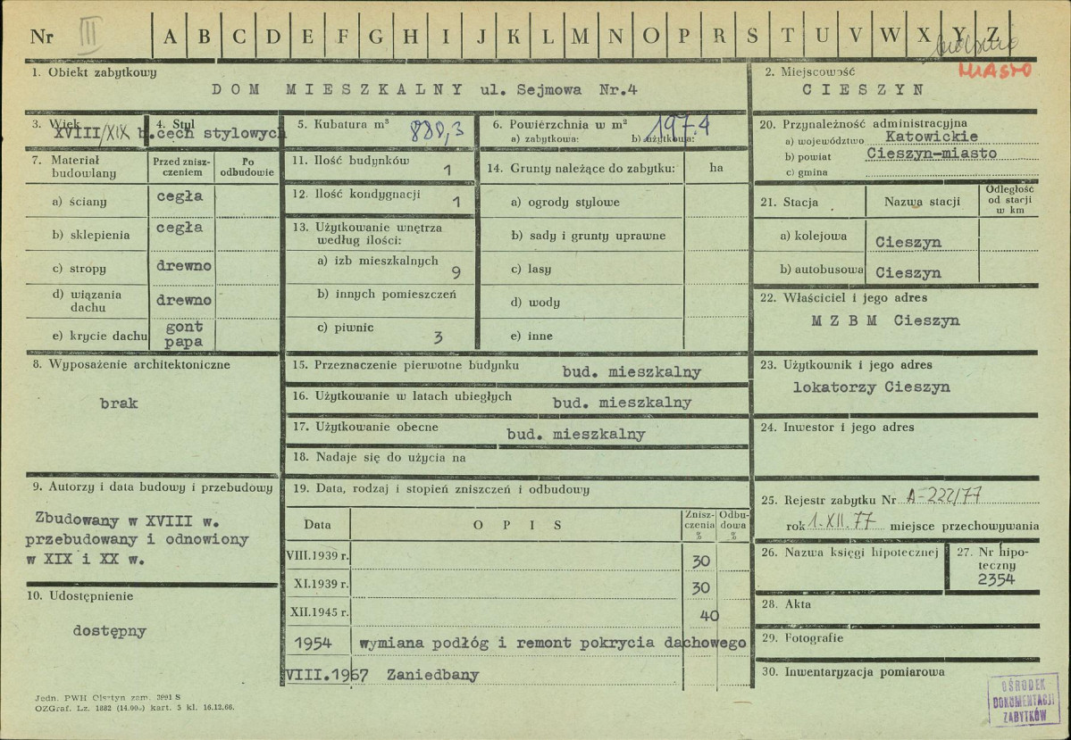 Karta zielona, skan nr 1