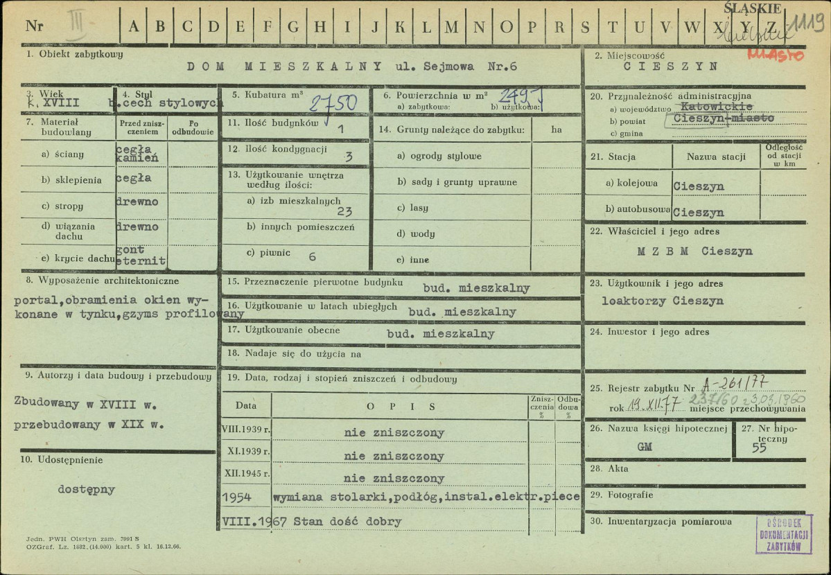 Karta zielona, skan nr 1