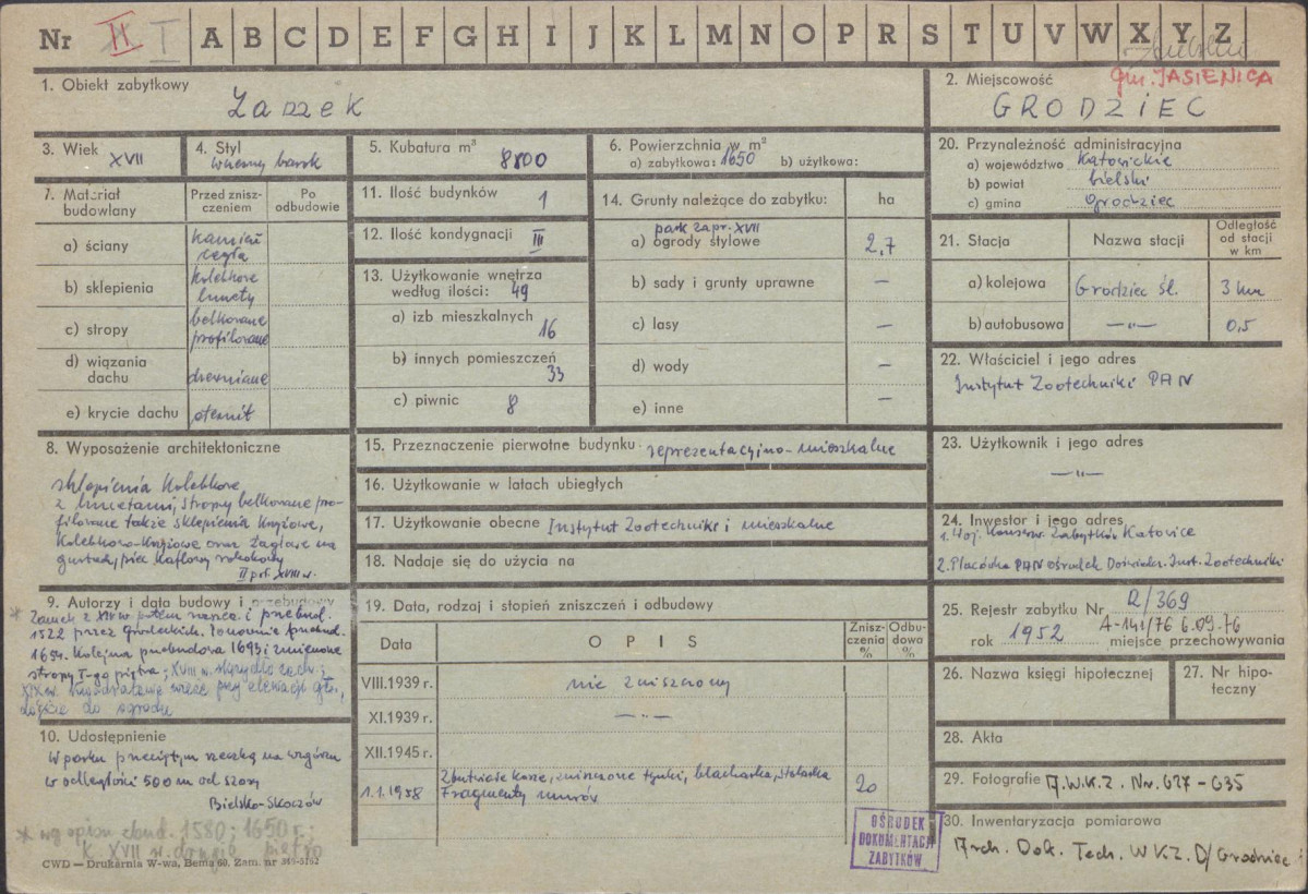 Karta zielona, skan nr 1