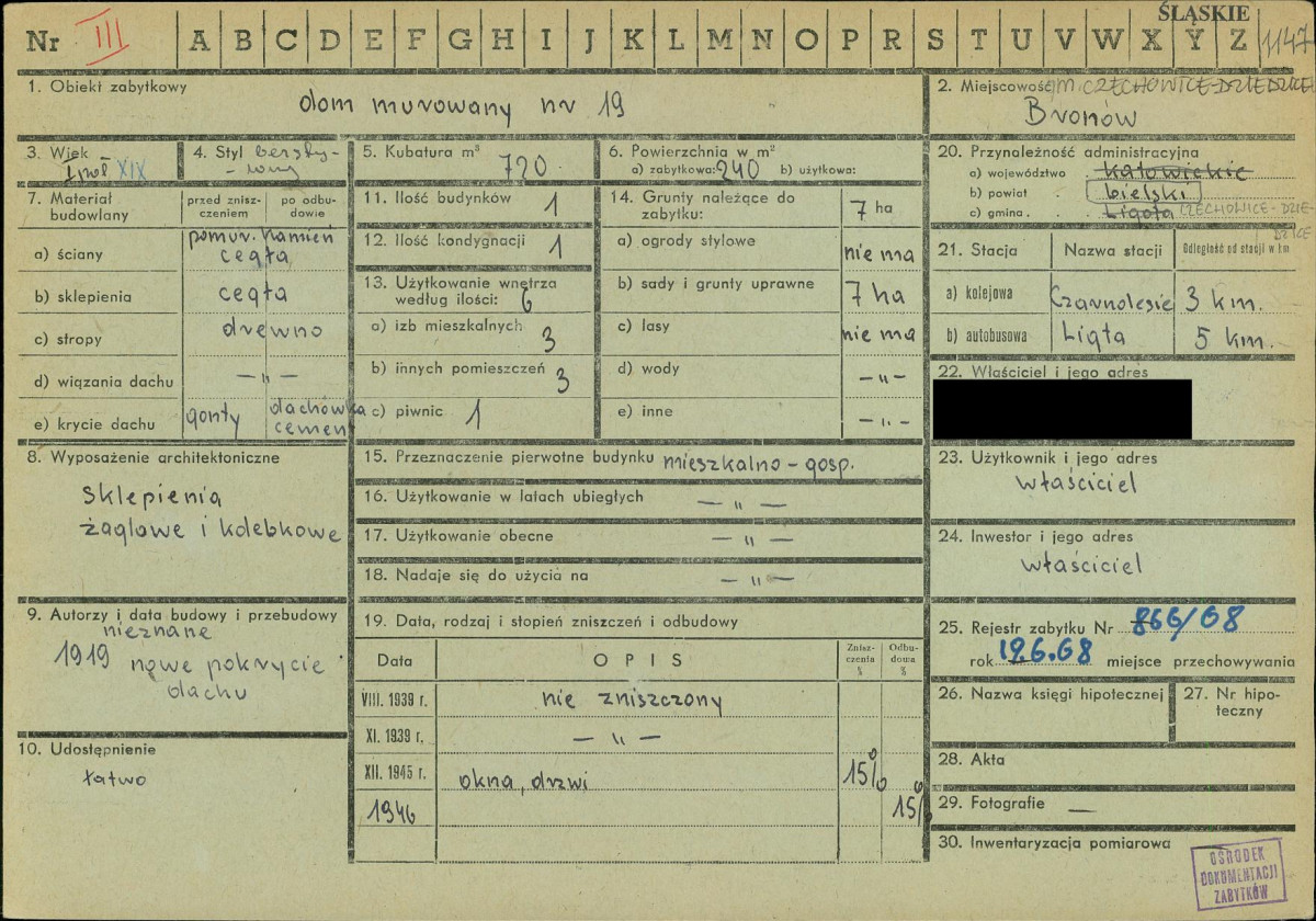 KZ - Karta zielona, skan nr 1