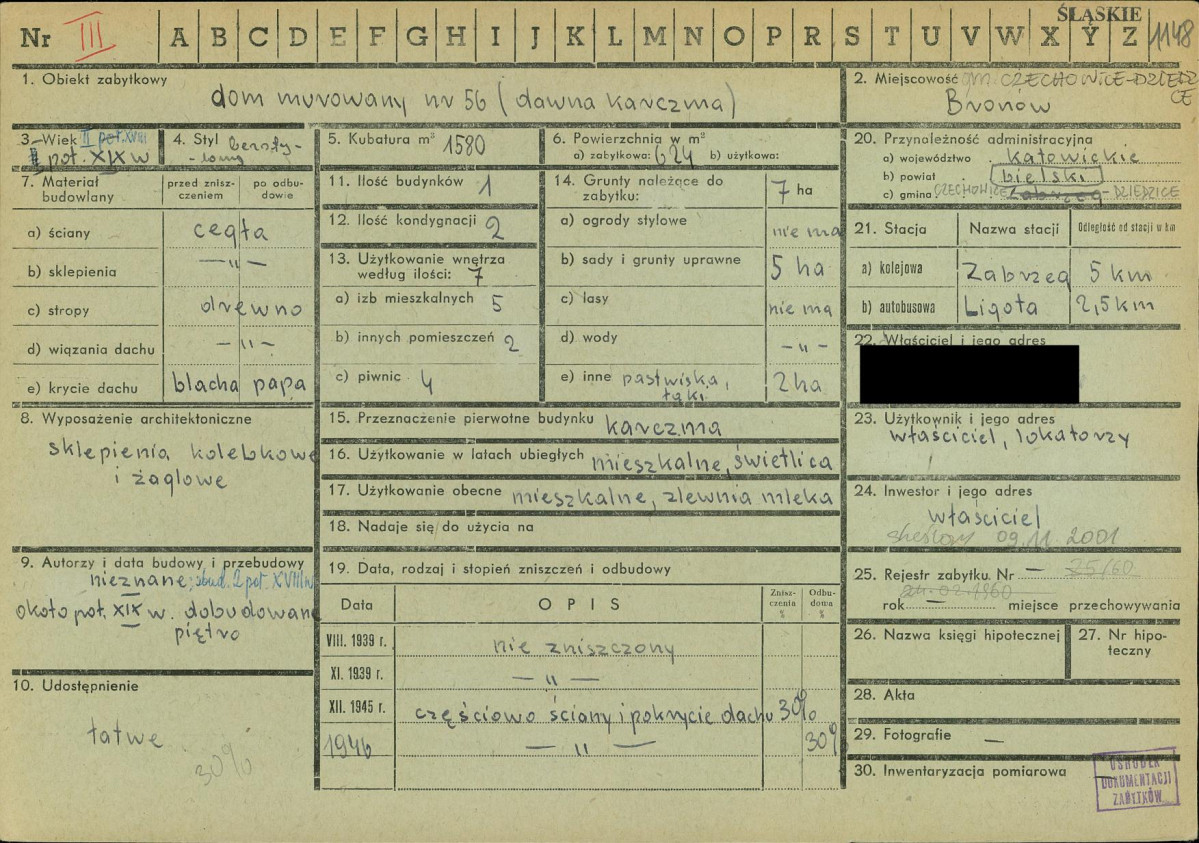 KZ - Karta zielona, skan nr 1