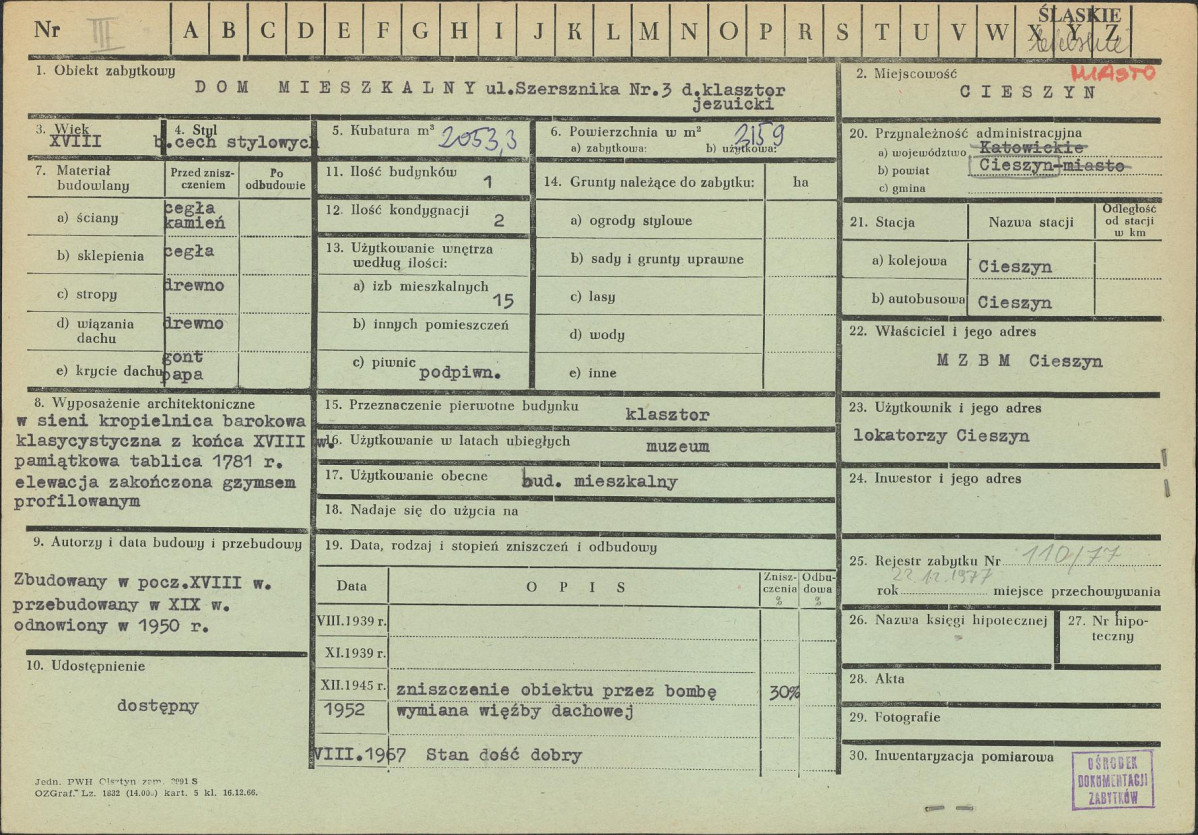 Karta zielona, skan nr 1