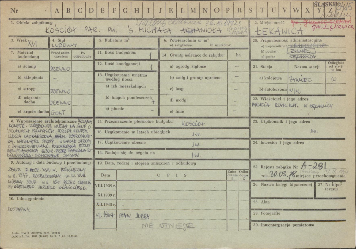 Karta zielona, skan nr 1