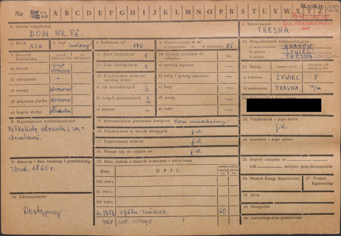 KZ - Karta zielona, skan nr 1