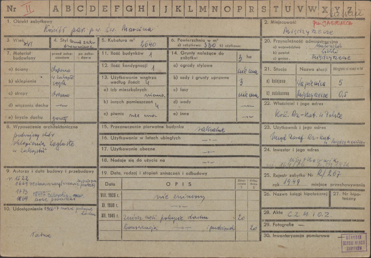 Karta zielona, skan nr 1