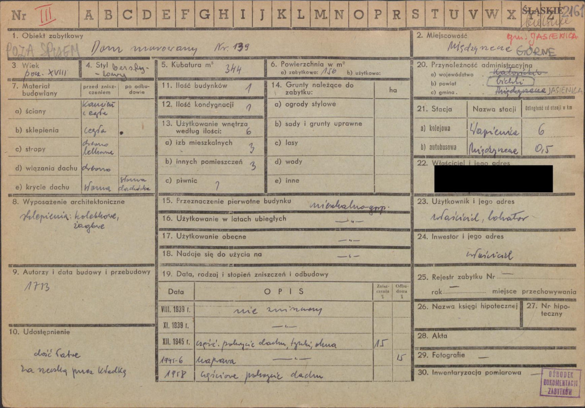 KZ - Karta zielona, skan nr 1