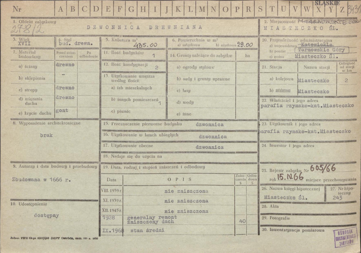 Karta zielona, skan nr 1