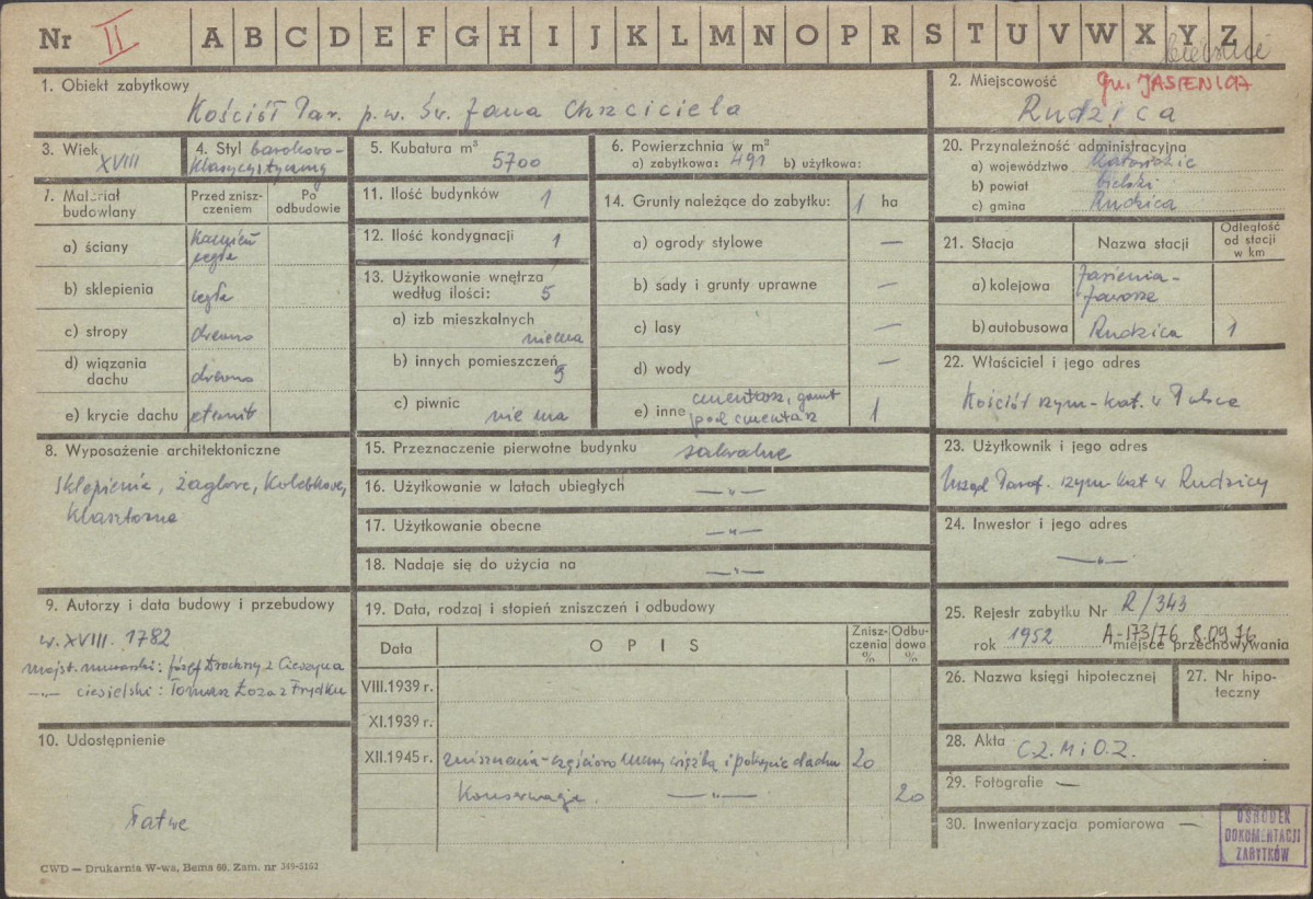 Karta zielona, skan nr 1