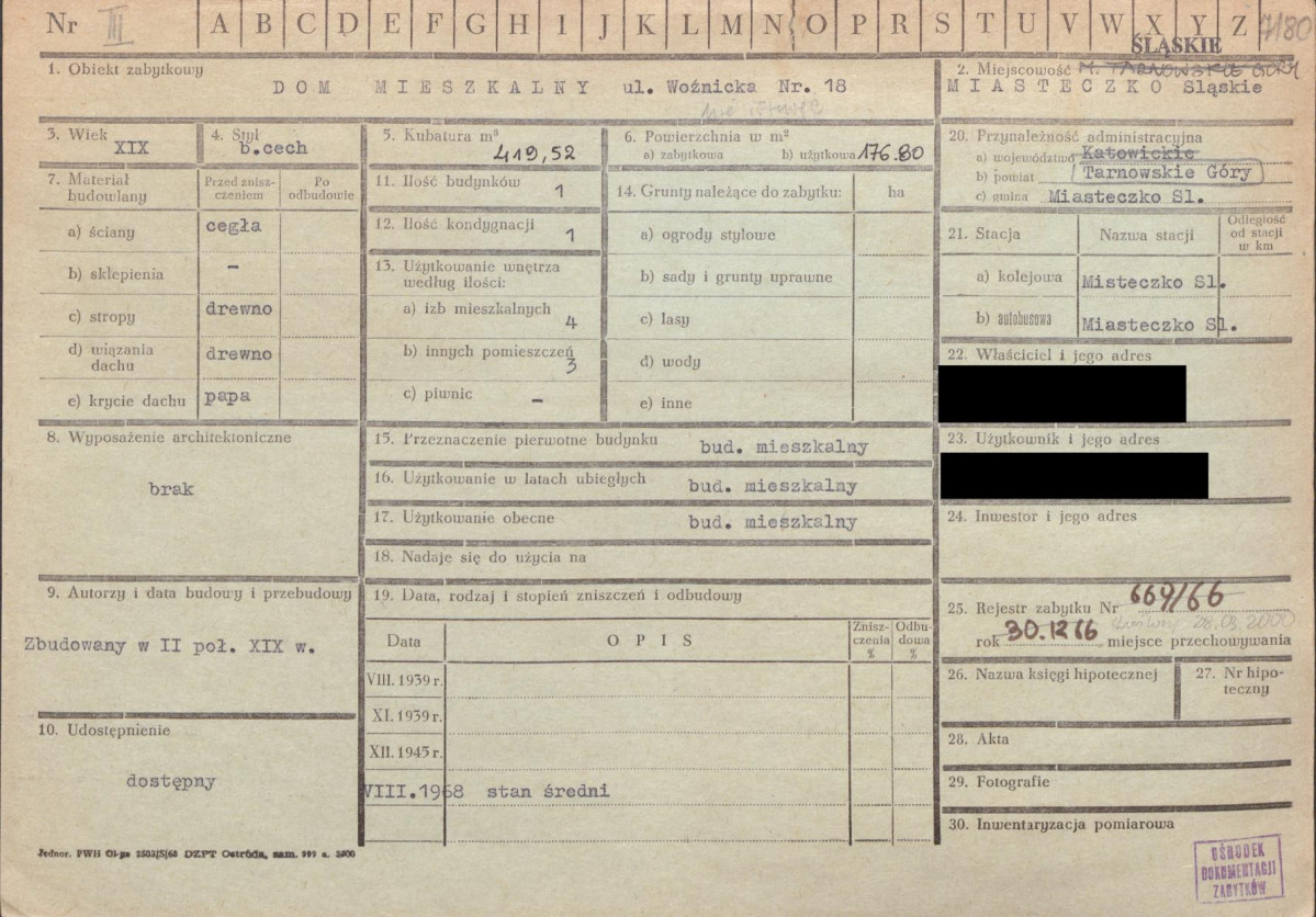 KZ - Karta zielona, skan nr 1