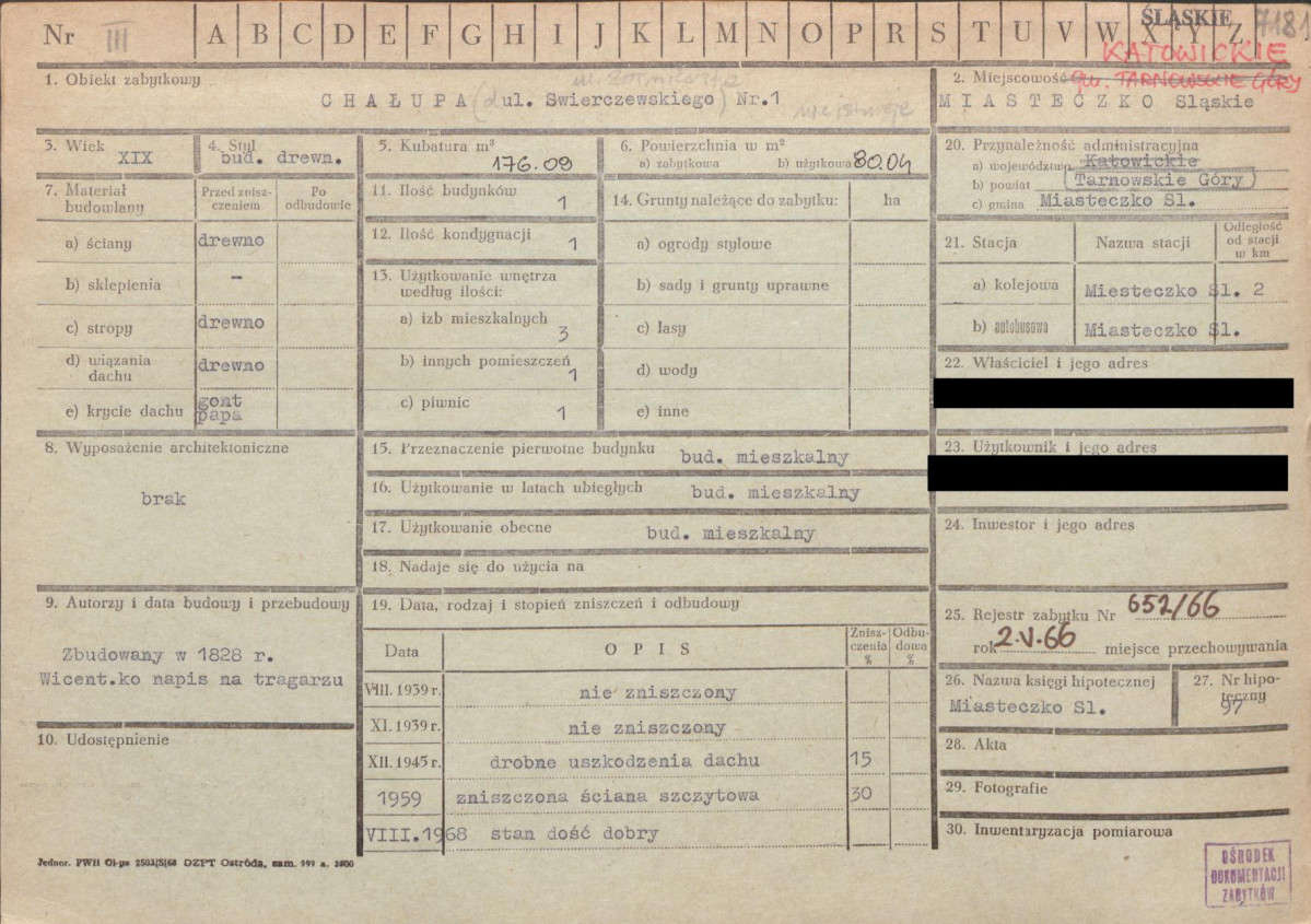 KZ - Karta zielona, skan nr 1