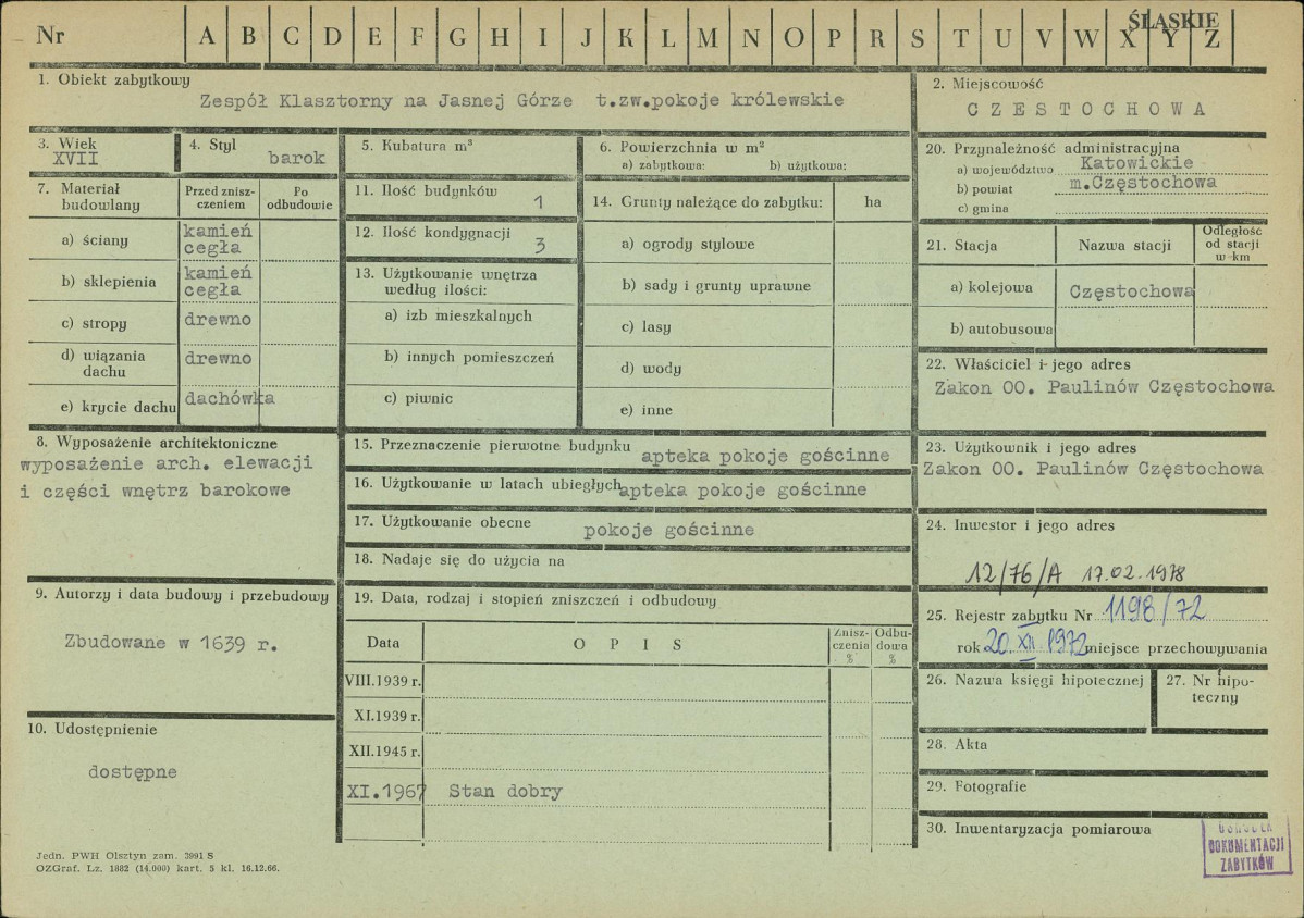 Karta zielona, skan nr 1