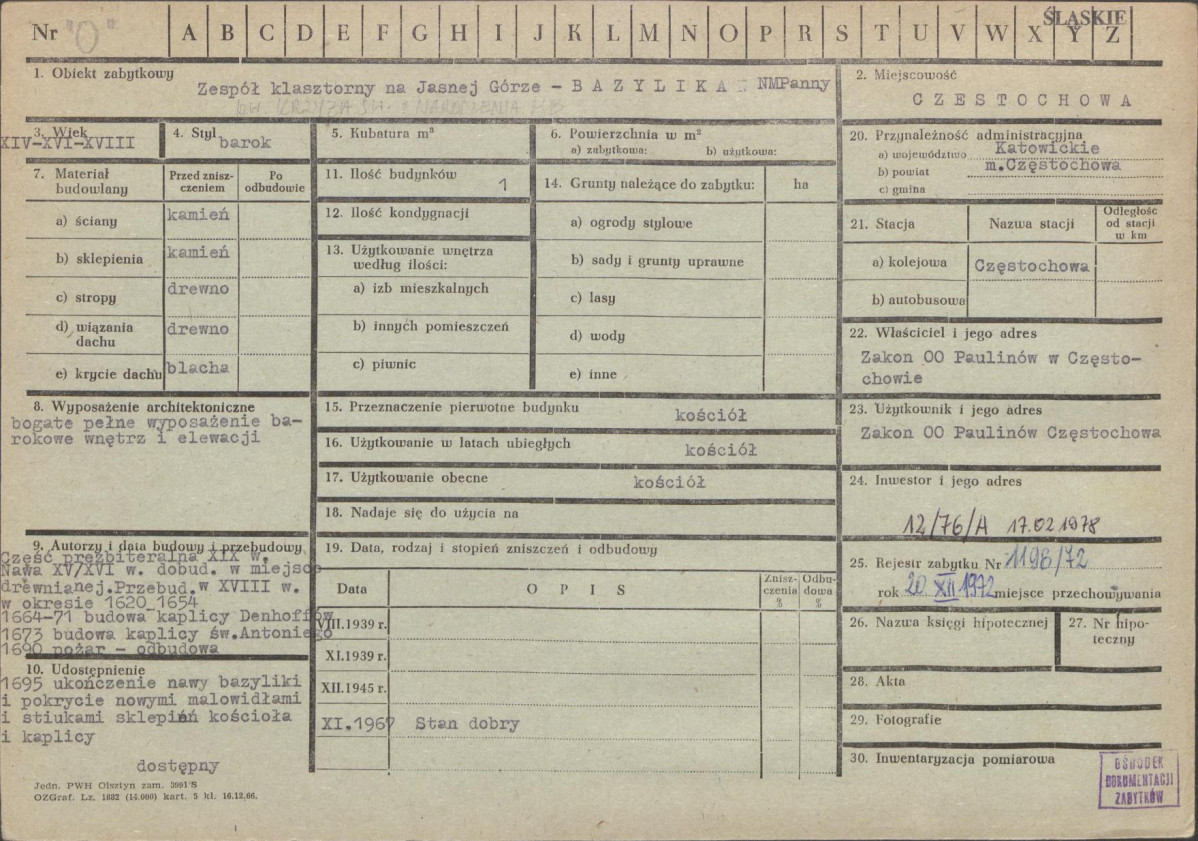 Karta zielona, skan nr 1