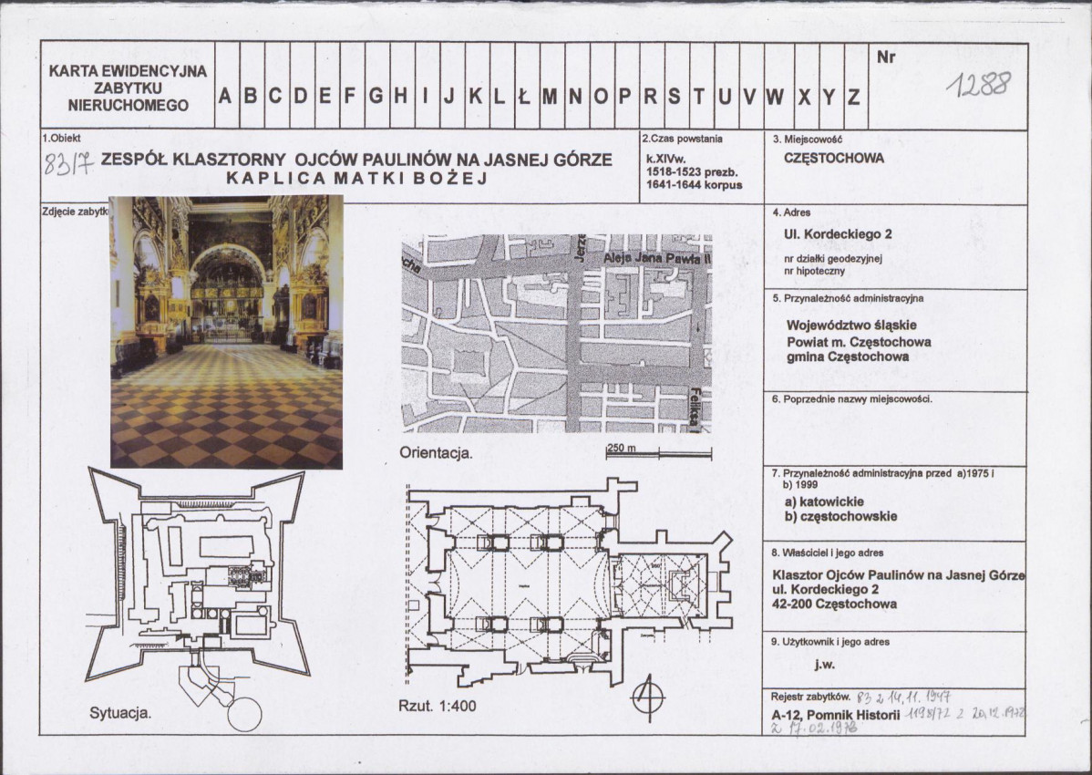 KB - Karta biała, skan nr 1