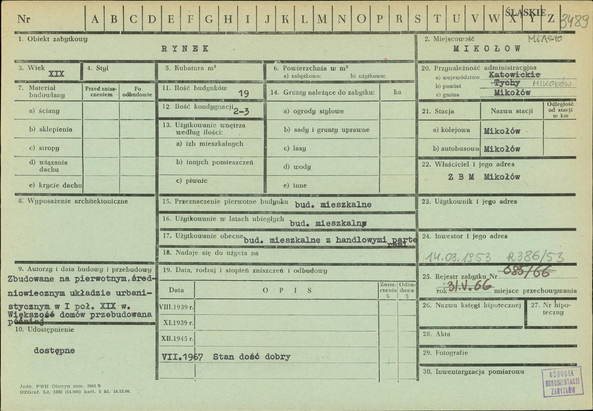 Karta zielona, skan nr 1