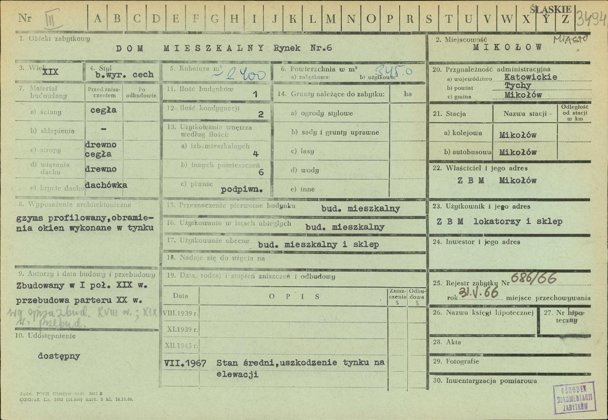 Karta zielona, skan nr 1