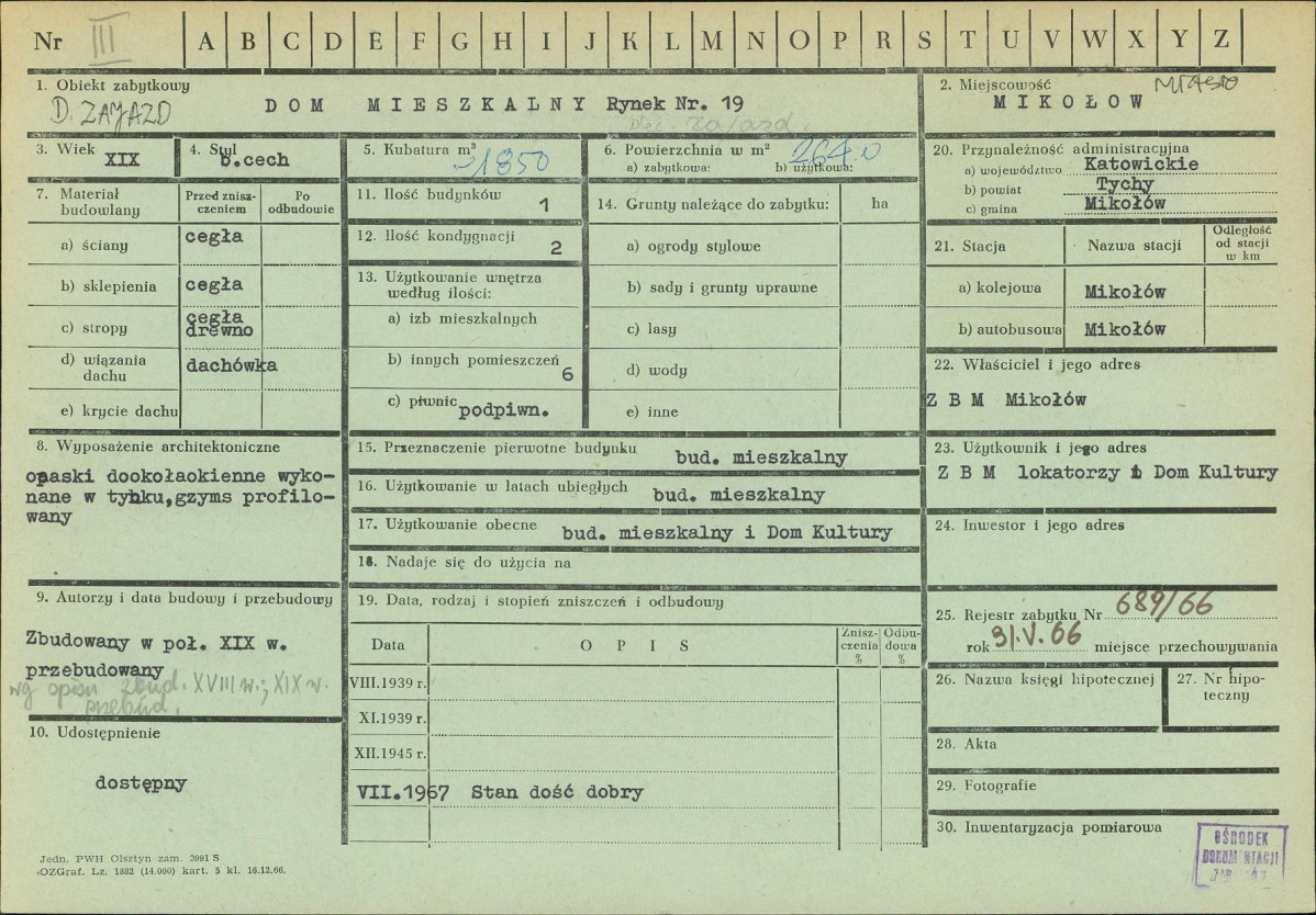 Karta zielona, skan nr 1