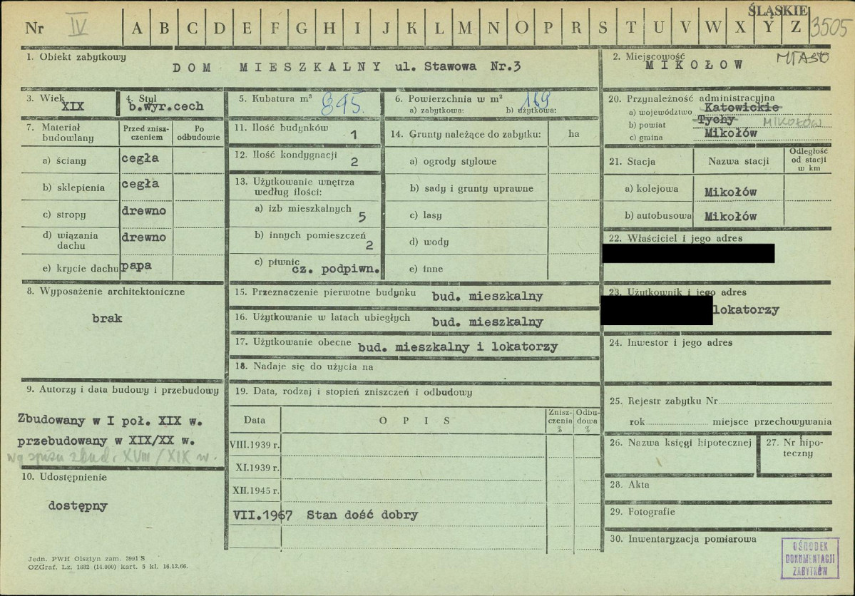 KZ - Karta zielona, skan nr 1