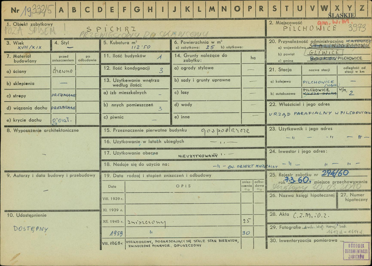 Karta zielona, skan nr 1