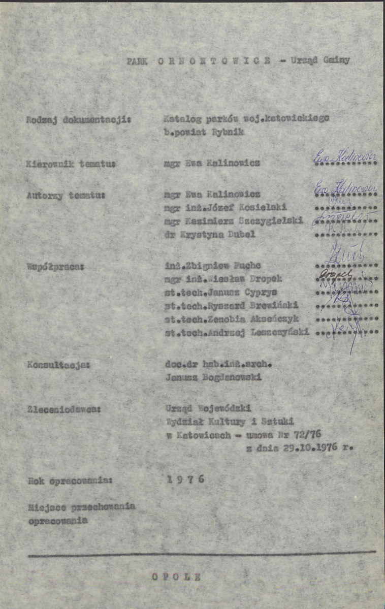 Ewidencja parkowa, skan nr 4