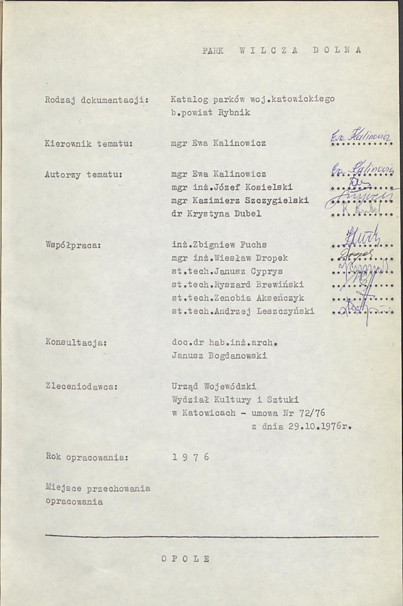 Ewidencja parkowa, skan nr 5