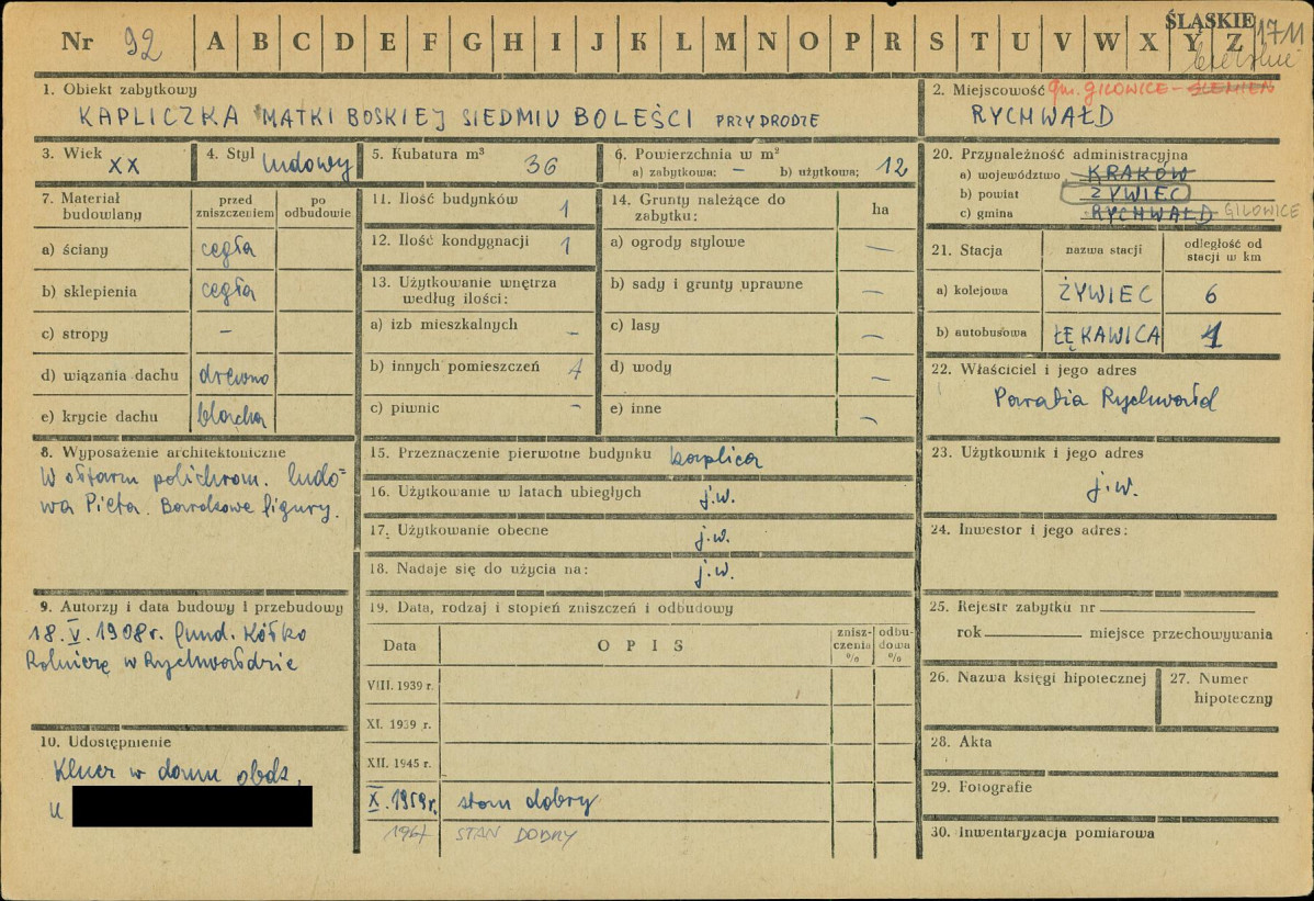 KZ - Karta zielona, skan nr 1