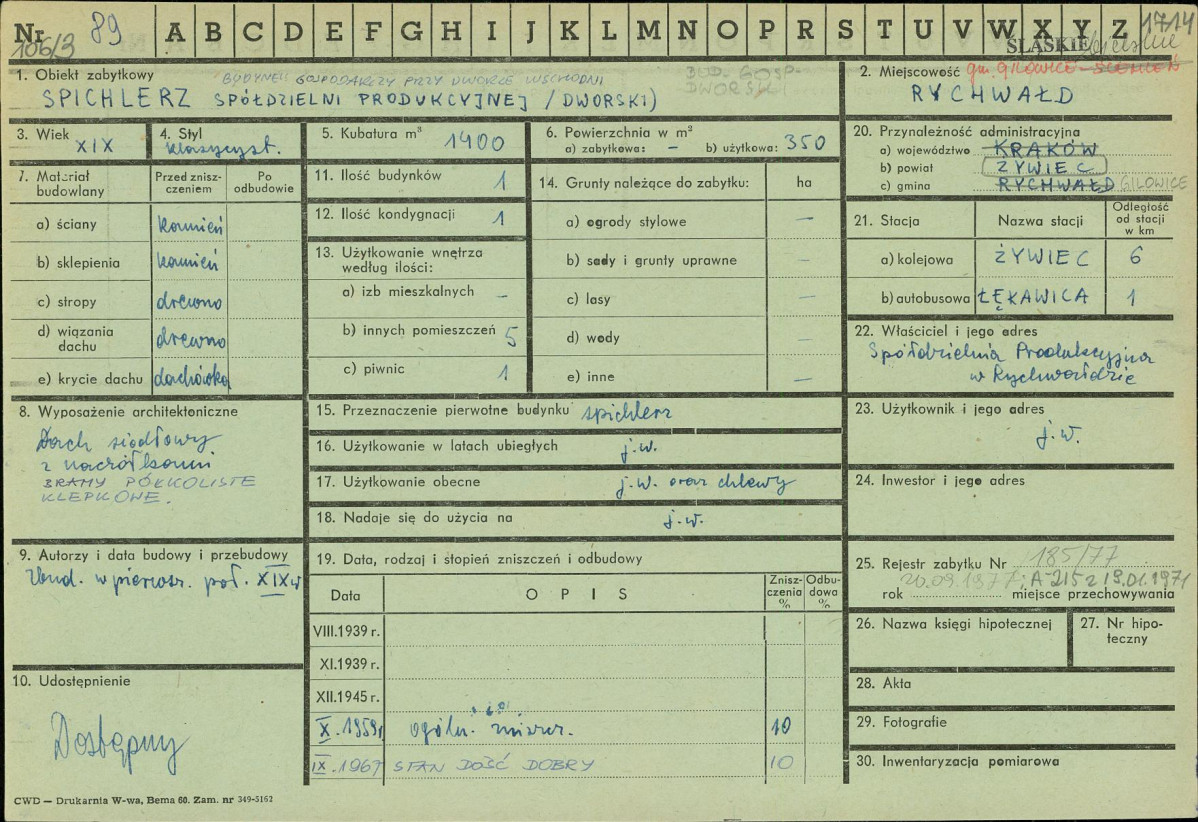 Karta zielona, skan nr 1