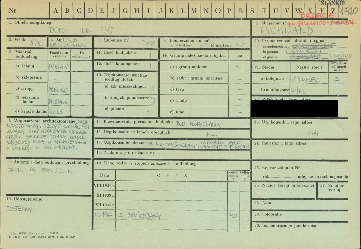 KZ - Karta zielona, skan nr 1