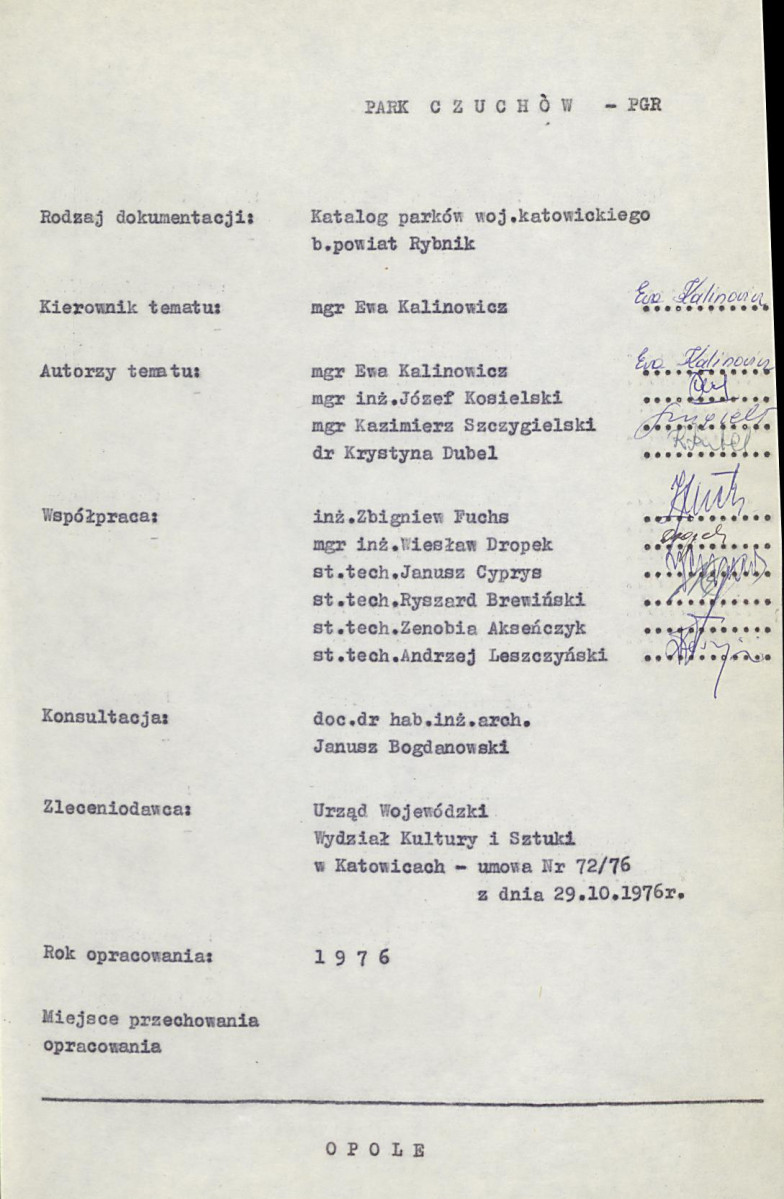 Ewidencja parkowa, skan nr 5