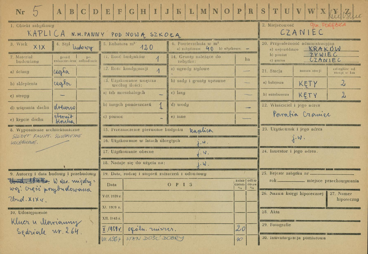 Karta zielona, skan nr 1