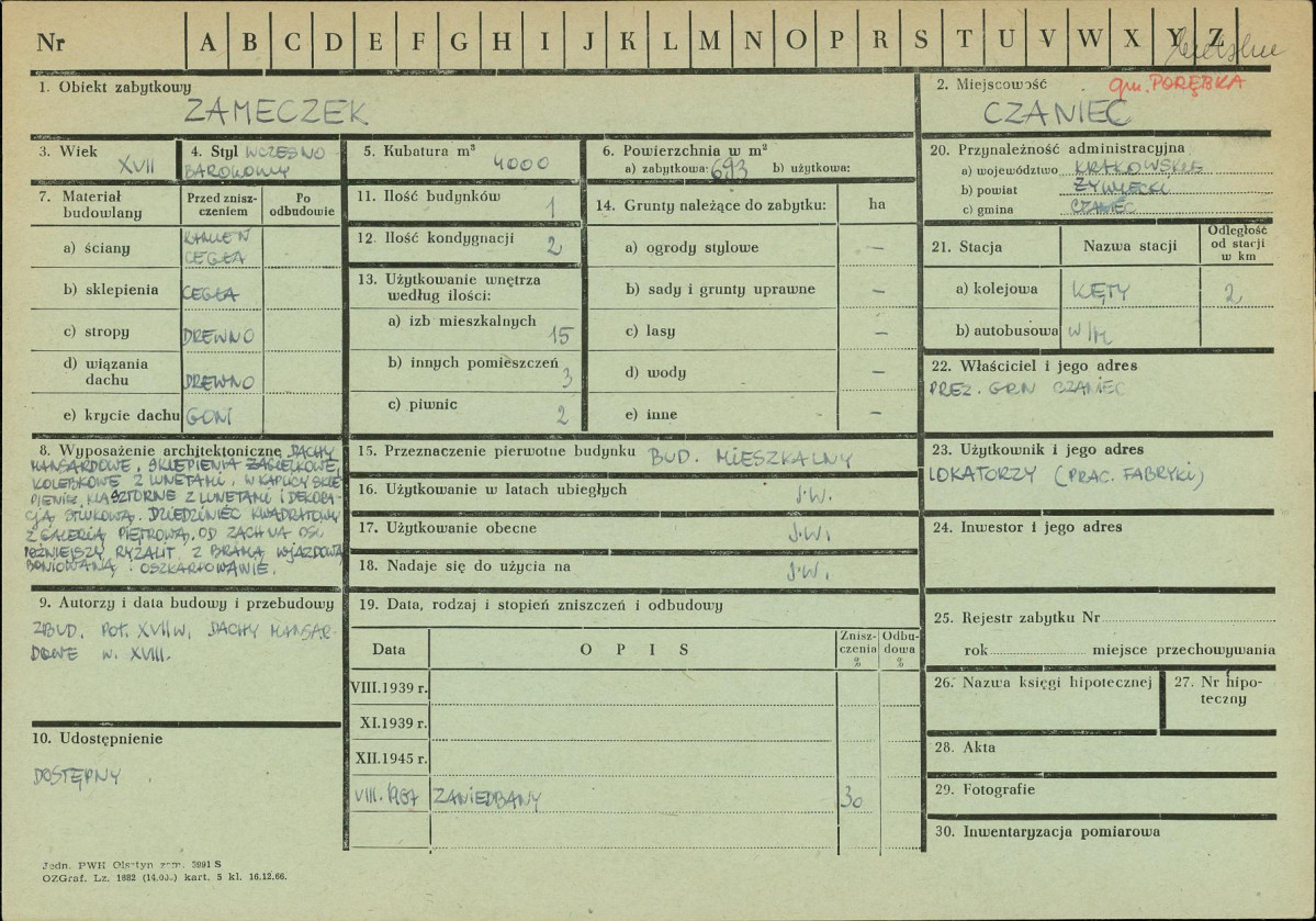 Karta zielona, skan nr 1