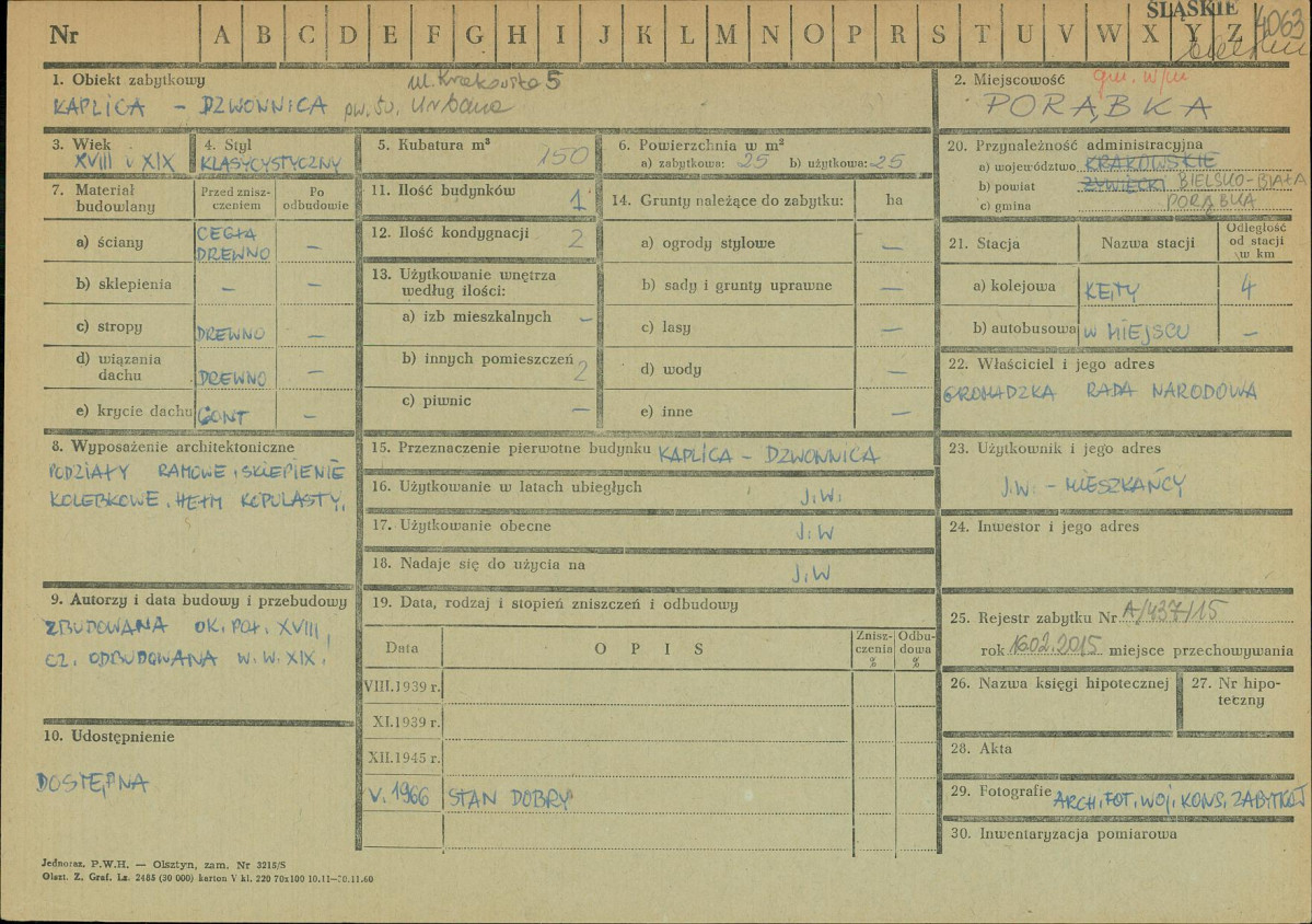 Karta zielona, skan nr 1