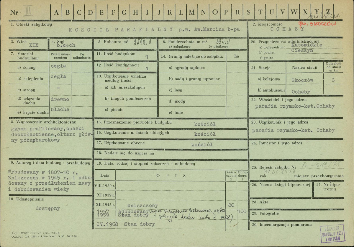 Karta zielona, skan nr 1