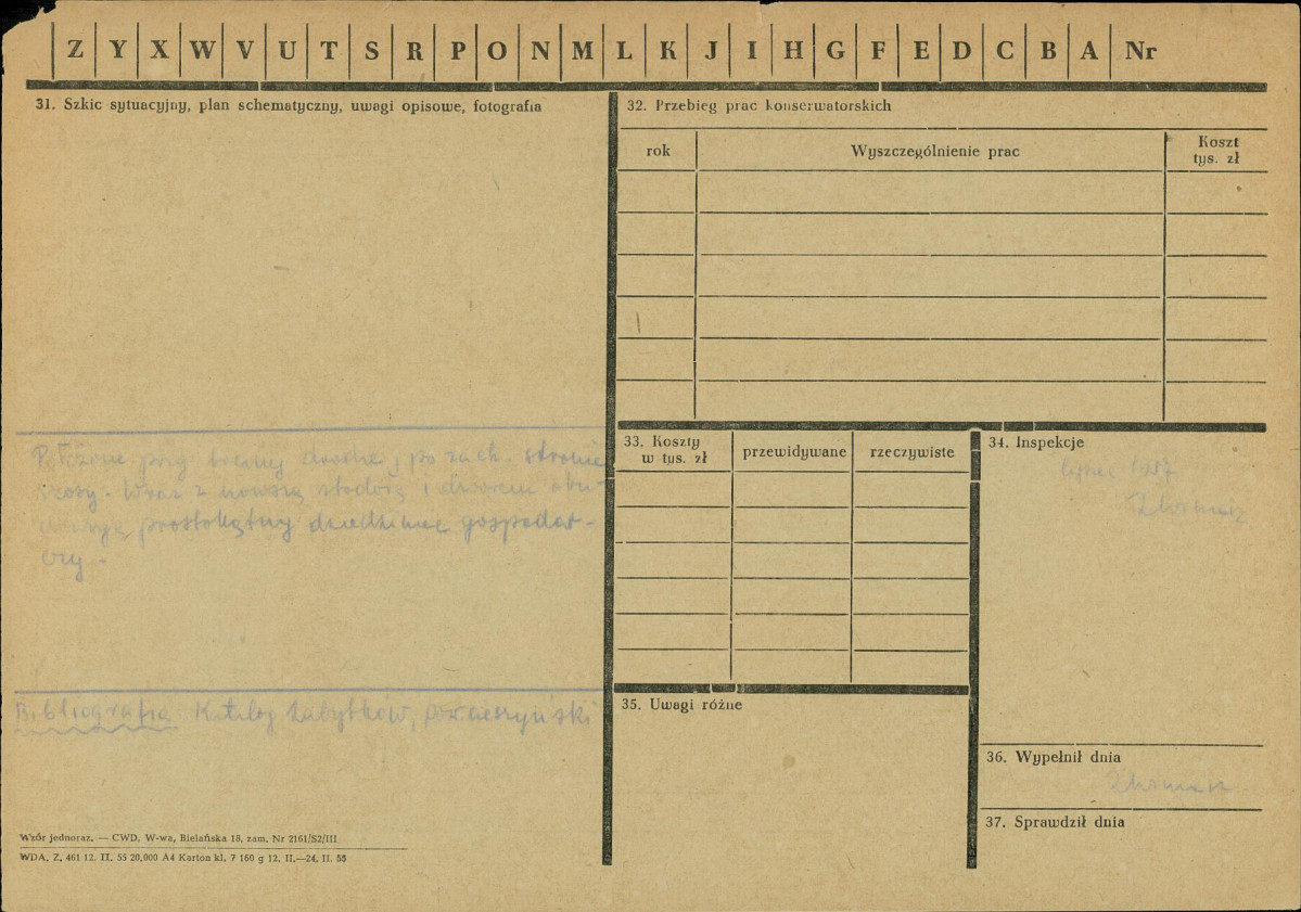 Karta zielona, skan nr 2