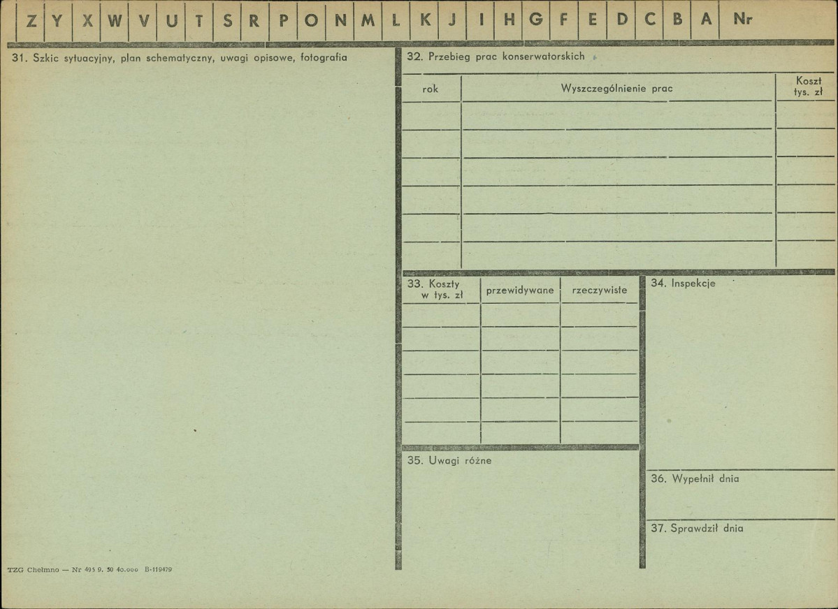 Karta zielona, skan nr 2