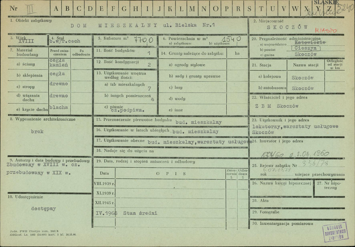 Karta zielona, skan nr 1