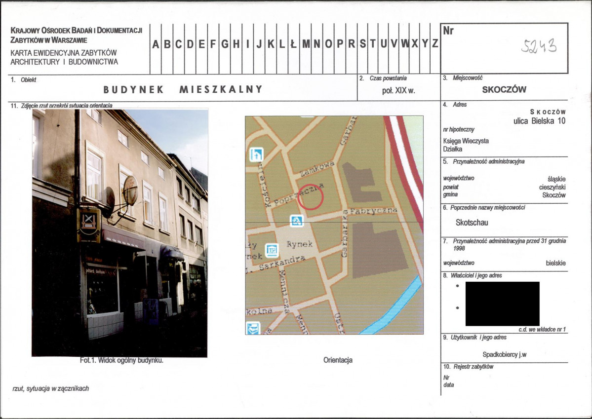 KB - Karta biała, skan nr 1