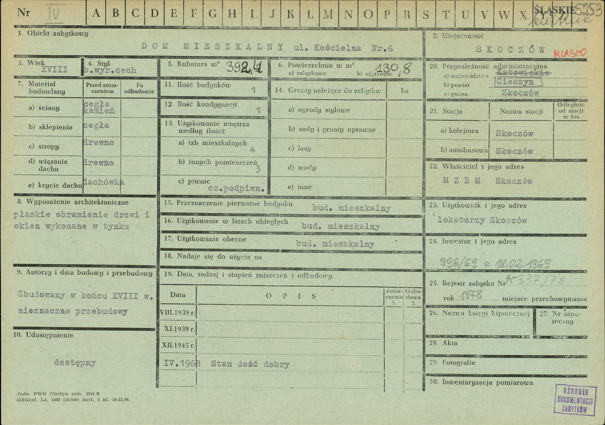 Karta zielona, skan nr 1