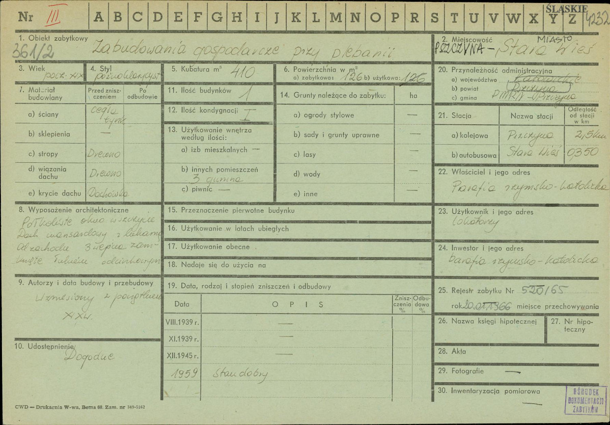 Karta zielona, skan nr 1