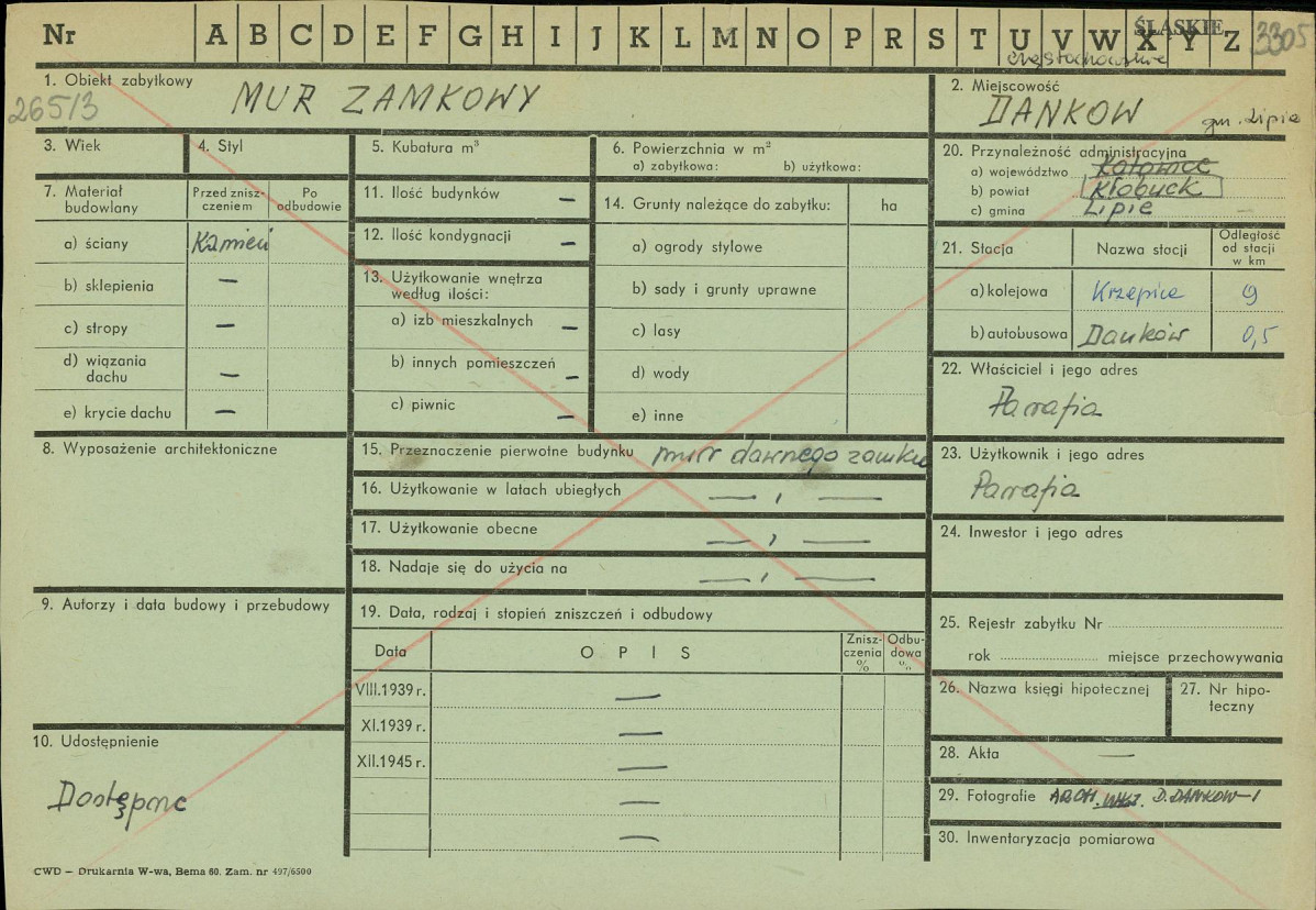 Karta zielona, skan nr 1