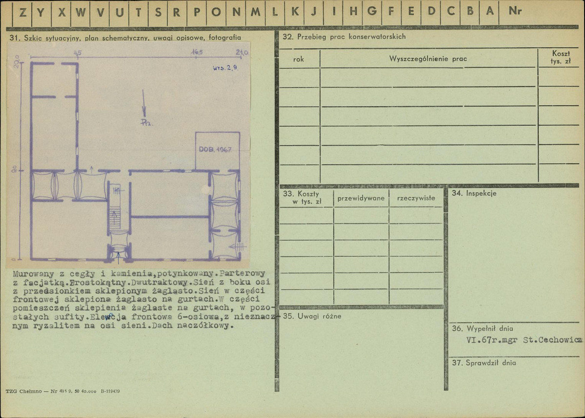 KZ - Karta zielona, skan nr 3