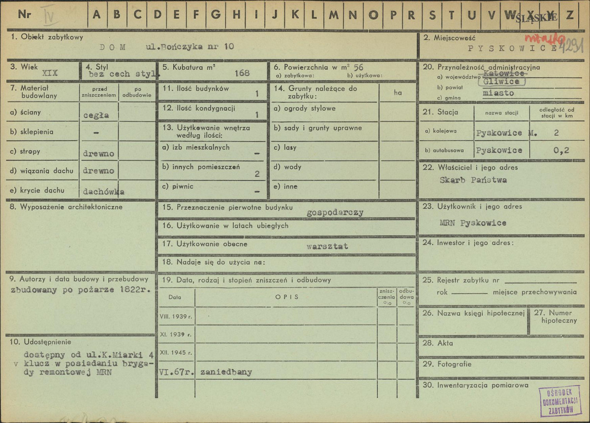 Karta zielona, skan nr 1