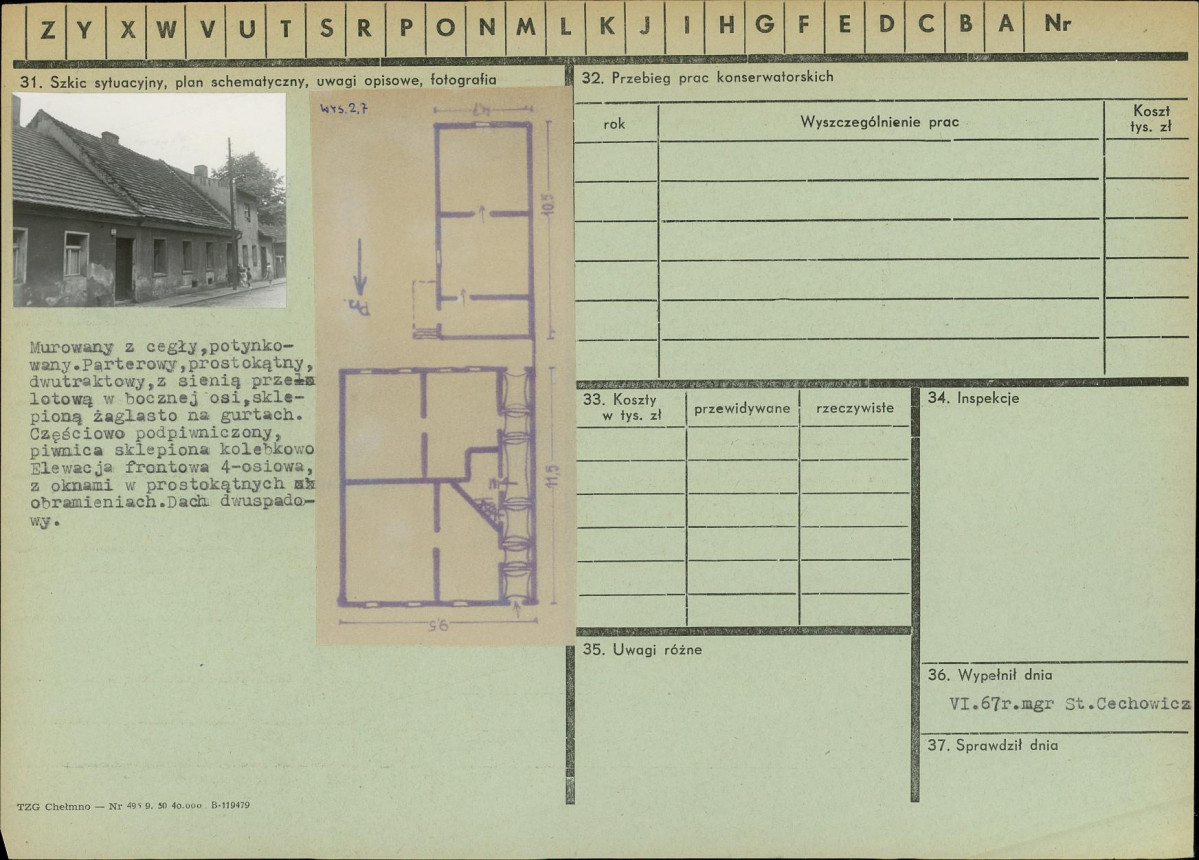 KZ - Karta zielona, skan nr 2