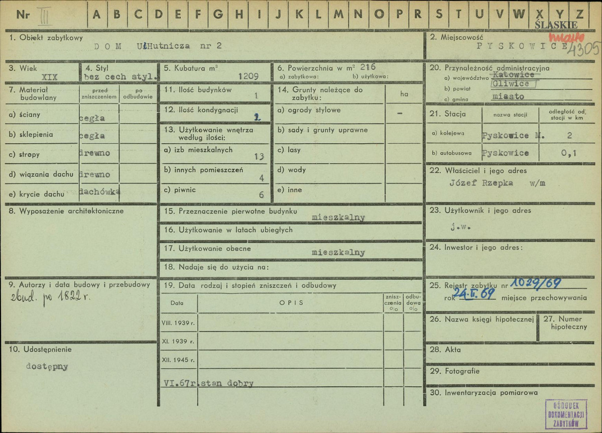 Karta zielona, skan nr 1