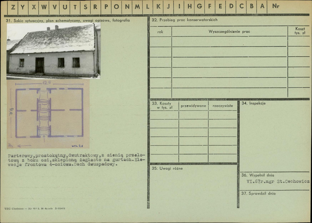 KZ - Karta zielona, skan nr 2