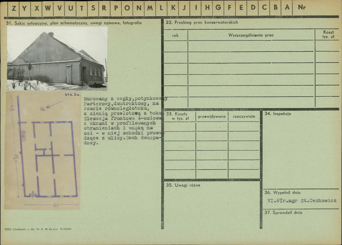 KZ - Karta zielona, skan nr 2