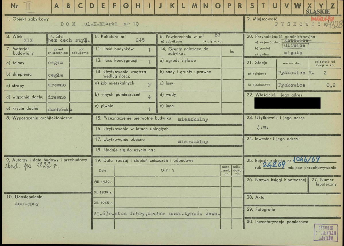 KZ - Karta zielona, skan nr 1