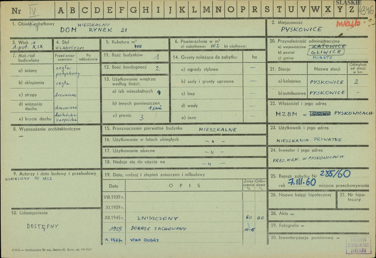 Karta zielona, skan nr 1